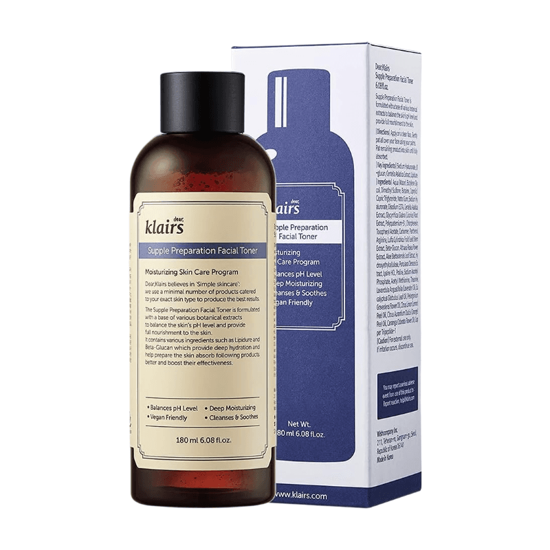 Gezichtstoner Klairs Supple Preparation Hydraterend Balancerende 180 ml