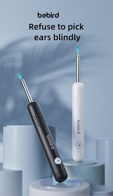 Verbex SL11 Black EarWax Remover Oorreiniger Oorsmeerverwijderaar Otoscoop WiFi-camera otoscoop voor iPhone, iPad en Android-smartphones