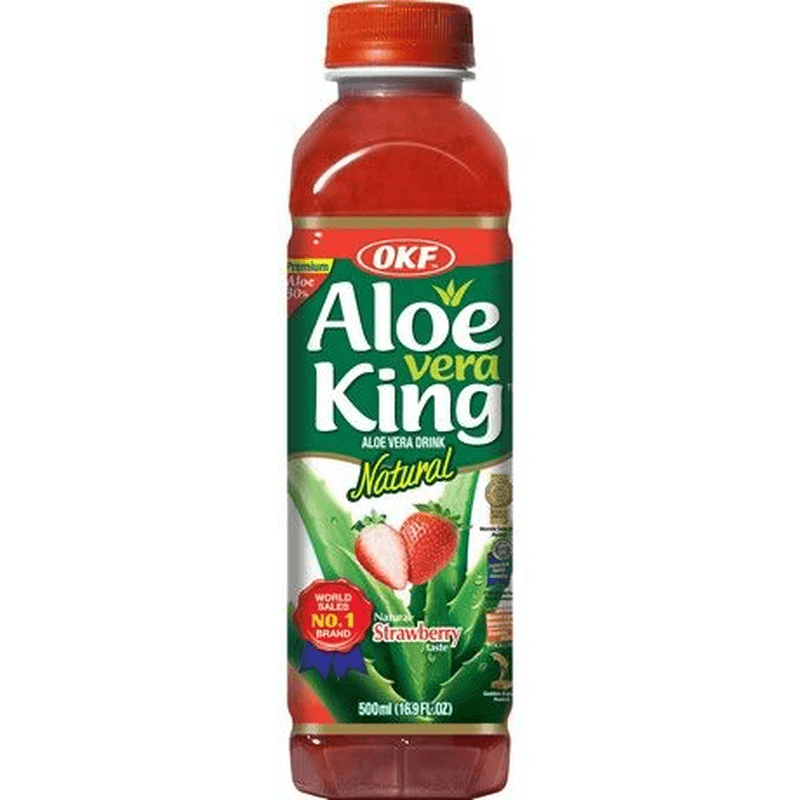 OKF Aloë Vera Sap (Aardbei) 500ml