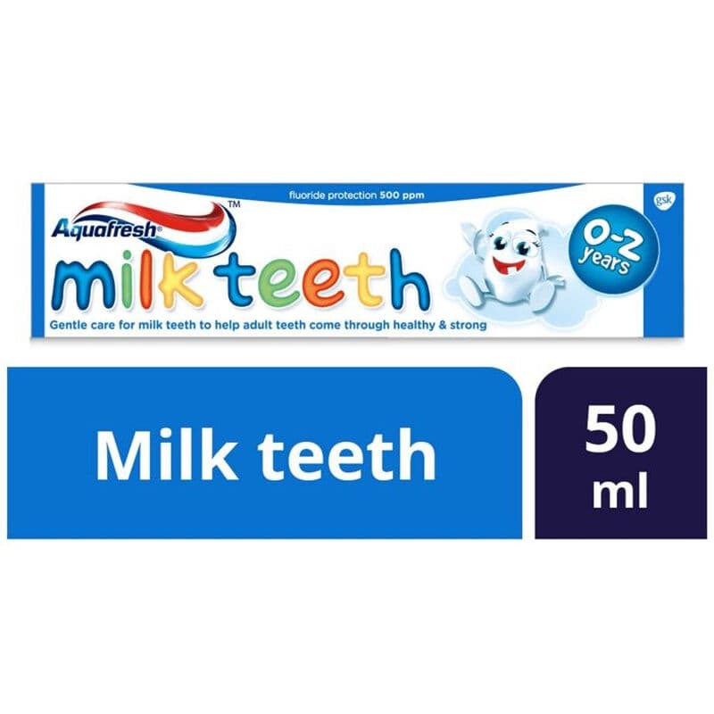 Aquafresh Kids Tandpasta voor Melktanden 0-2 Jaar, 50ml
