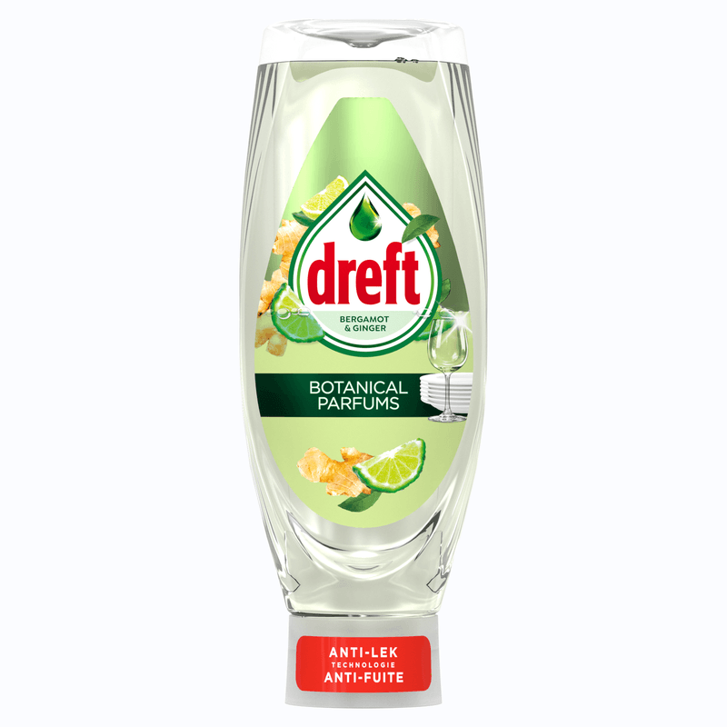 Dreft MaxPower Original vloeibaar afwasmiddel 730 ml - Rabarber
