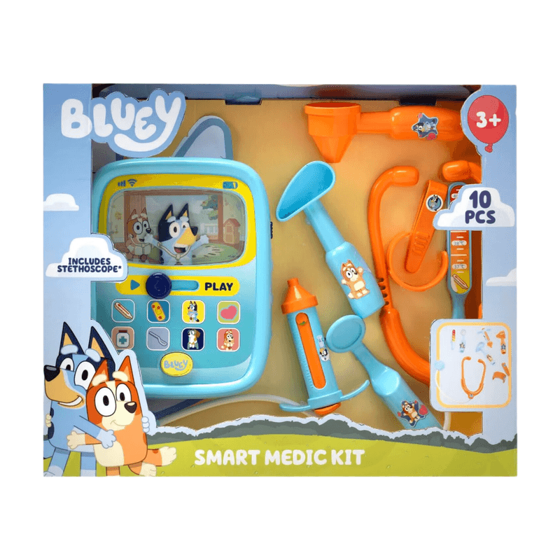 Bluey verpleegkundige laptop en doktersset - 90383