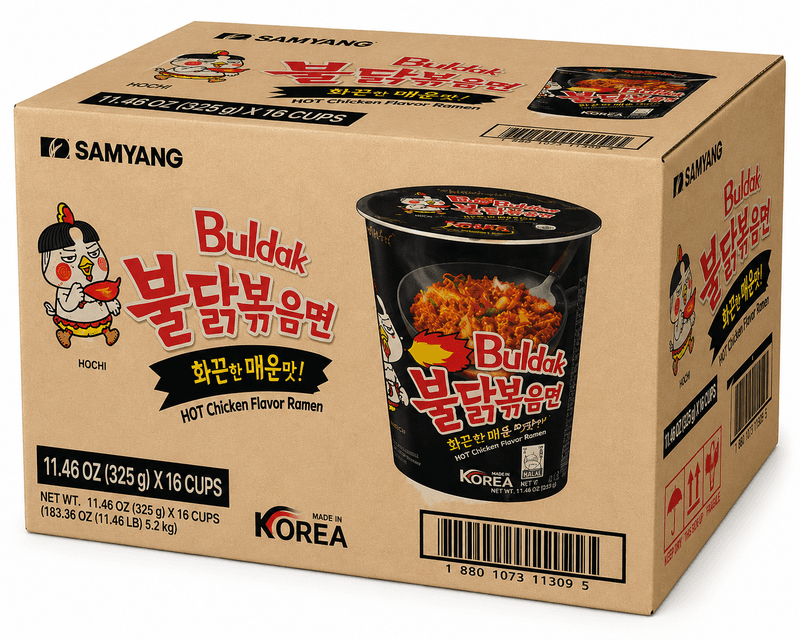 Samyang Hot Chicken Originele Smaak Instant Noedels 30 x 70 g