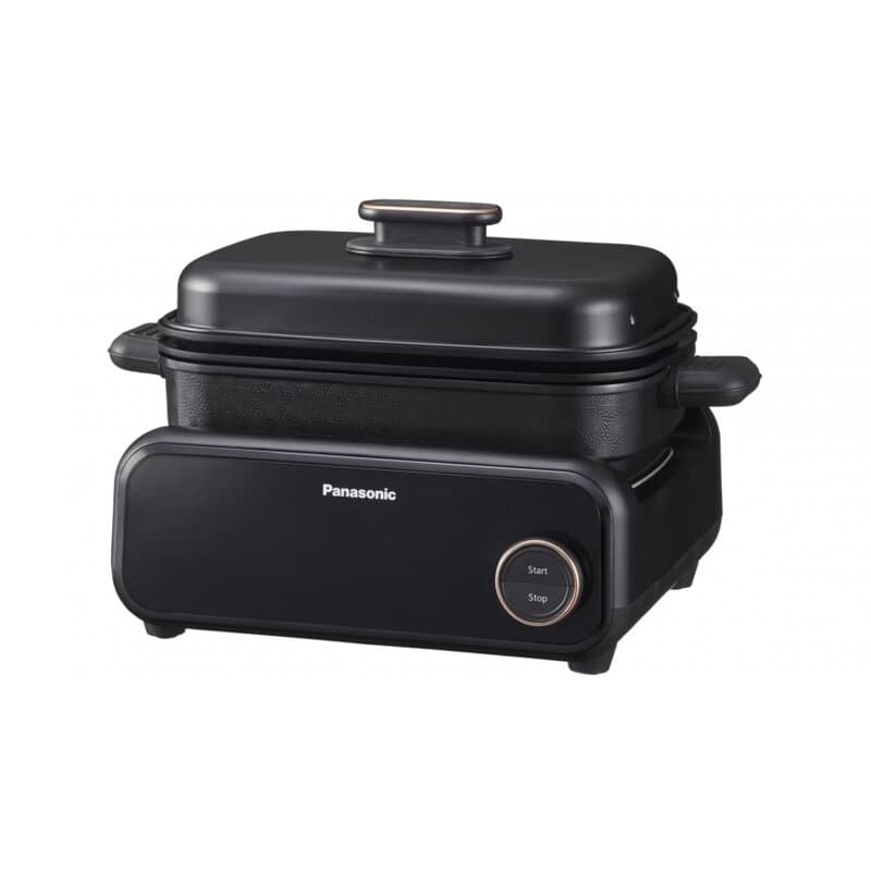 Panasonic NF-GM400 4-in-1 Multi-Cooker Tafelgrill – 9 Programma’s – 40–250°C – Rookafzuiging – Vaatwasmachinebestendig – Zwart