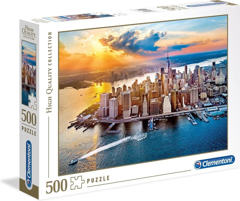 Clementoni puzzel New York - 500 stuks, multikleur