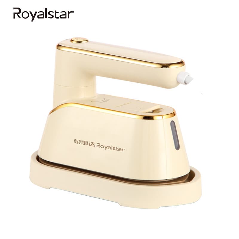 Royalstar Electric Iron, 180° Rotating Handle, Hanging&Flat Iron, 16.5cm Wide Panel, Pointed Design, 110ml Water Tank, 1.5m Cord Length