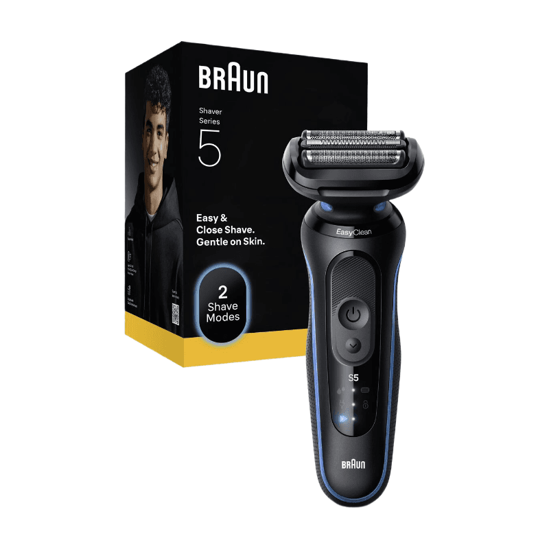 Braun Series 5 Elektrisch Scheerapparaat - Tot 50 min - +1 Opzetstuk - 52-N1200S - Zwart