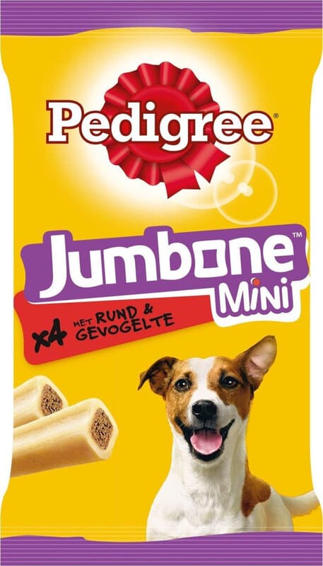 Pedigree Jumbone Rund Gevogelte Mini 160g
