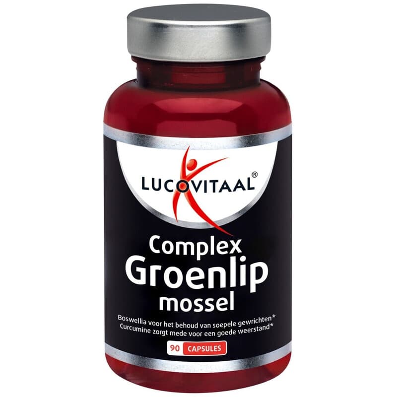 Lucovitaal Groenlipmossel MAXI POT 90 capsules