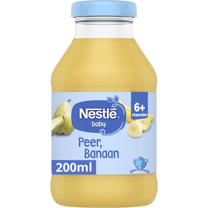Nestlé Baby Sap Peer&Banaan 6+ 200 ml