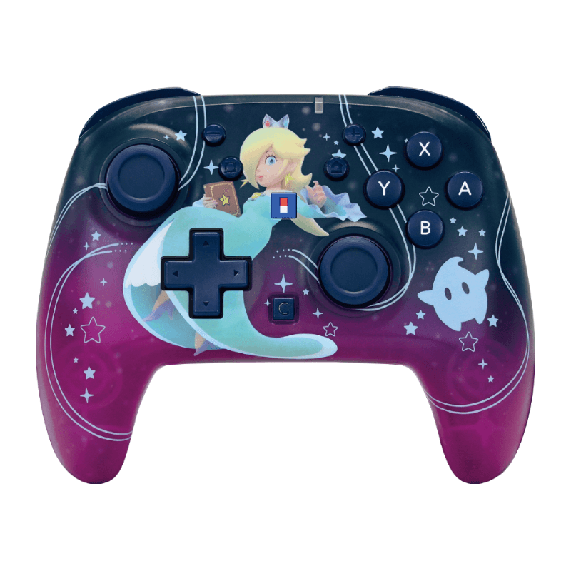 HORI Super Mario Galaxy Horipad Turbo - Draadloze Controller voor Nintendo Switch en Switch 2 - Functie Mapping - C-knop - 10 h Batterijduur - Harmony Pattern