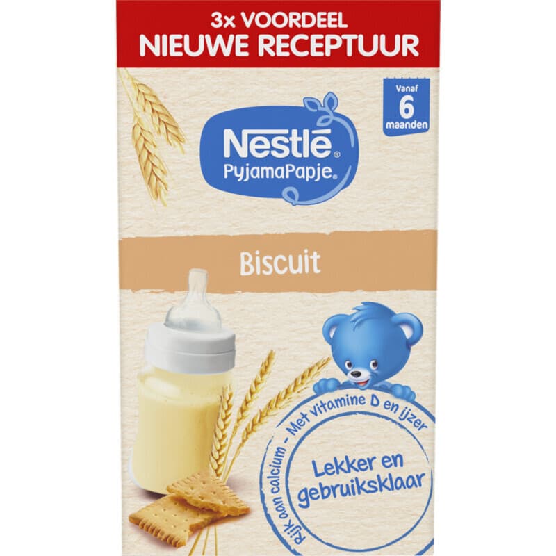 Nestle PyjamaPapje Koekje 3x250 ml