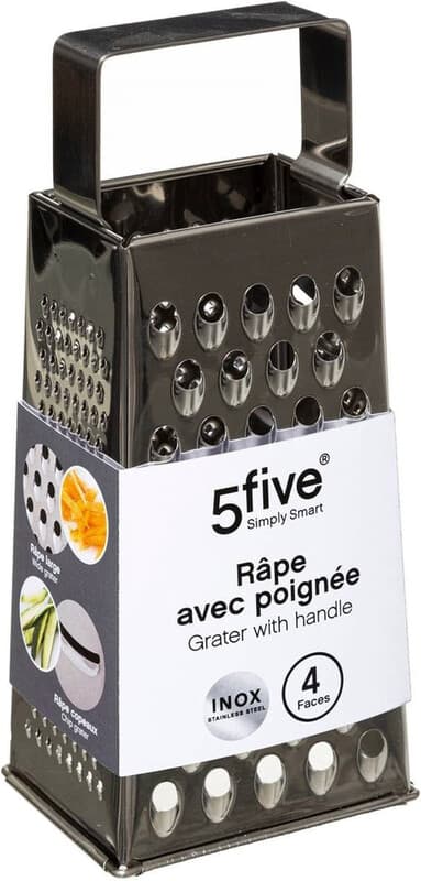 5five RVS Handrasp - 10,5 x 8 x 23,6 cm, zilver
