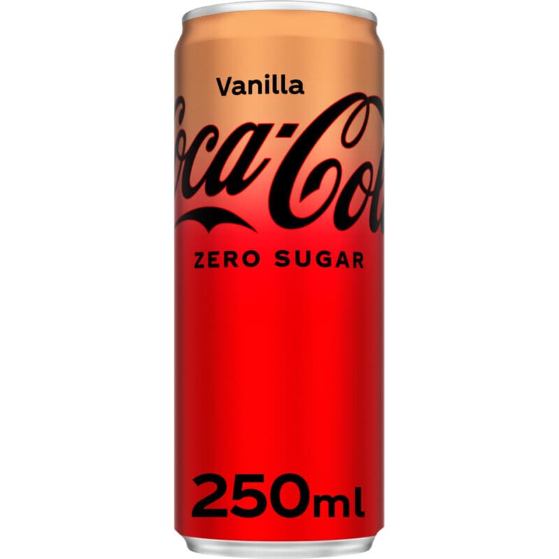 Coca-Cola Zero Sugar Vanilla Soda - 250 ml