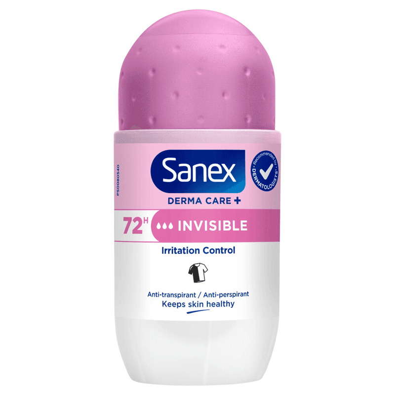 Sanex Dermo Invisible antitranspirant deodorant roll-on 50 ml