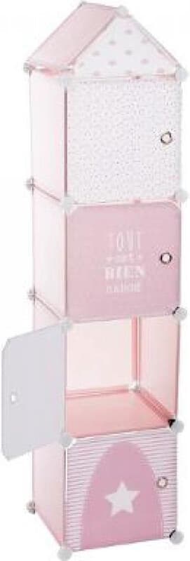 Atmosphera Opbergtoren - Roze, 139 cm