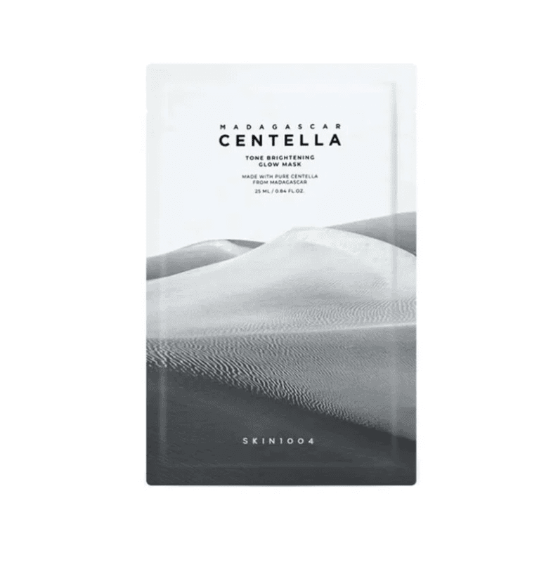 Skin1004 Madagascar Centella verhelderend en glanzend masker 25 ml