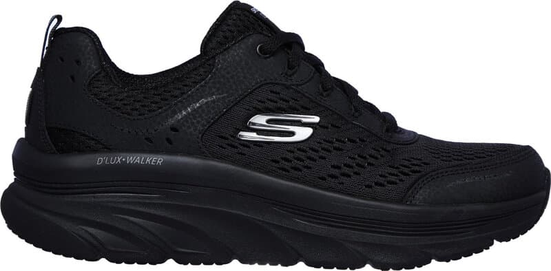 Skechers D'Lux Walker-Infinite Motion Dames Sneakers - Black