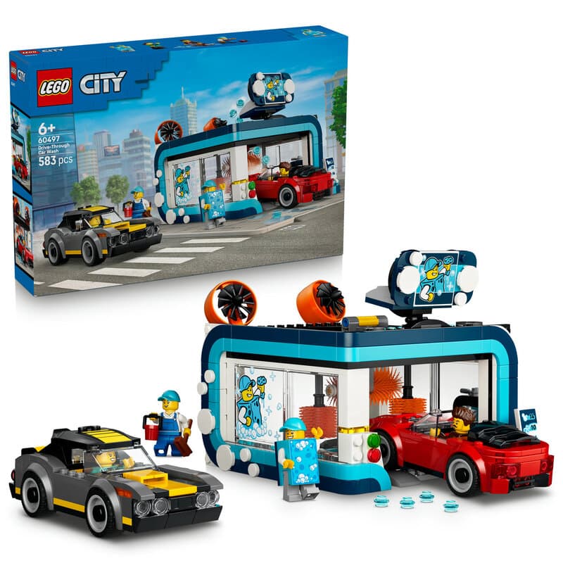 LEGO City Autowasstraat 60497