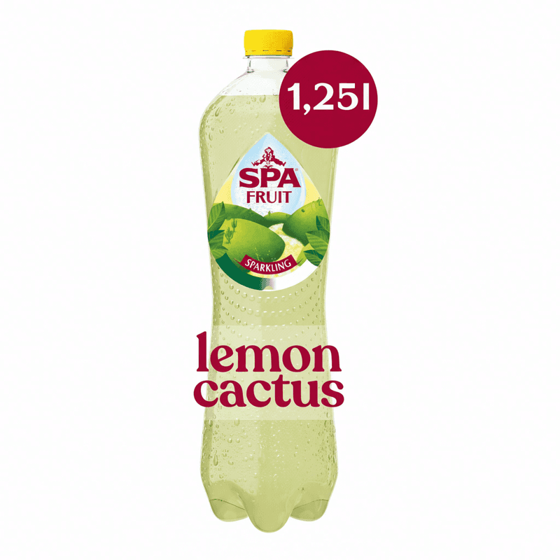 Spa Fruit Citroen Cactus Gearomatiseerd Water - 1.25 L