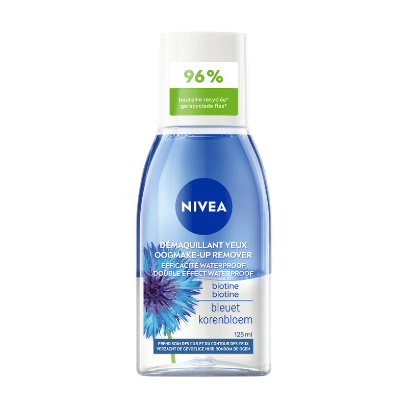 NIVEA Double Effect Waterproof Oogmake-up Remover - Make up Remover - Reinigt en verzorgt- Cleanser - 125 ml