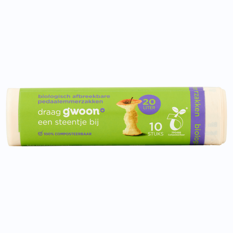 G'woon pedaalemmerzakken 20 liter verpakking