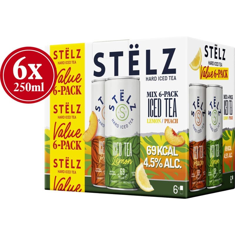 St?lz Hard Ice Tea - 6 x 250 ml