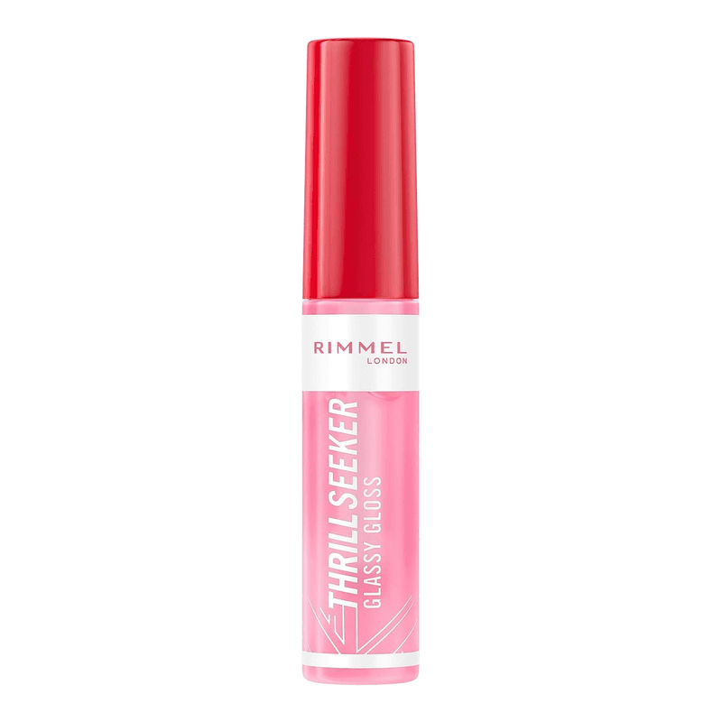 Rimmel Thrillseeker Glassy Gloss 150 Pink Candy hydraterende glans met hyaluronzuur
