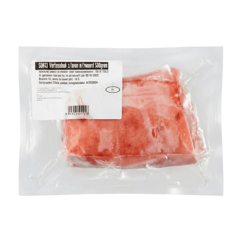 Varkensvlees Buikspek 500g Met Huid