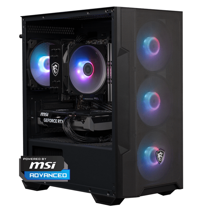 Shark Max Bite R501 Gaming PC RTX5060/R5/16GB/1TB - Powered by MSI