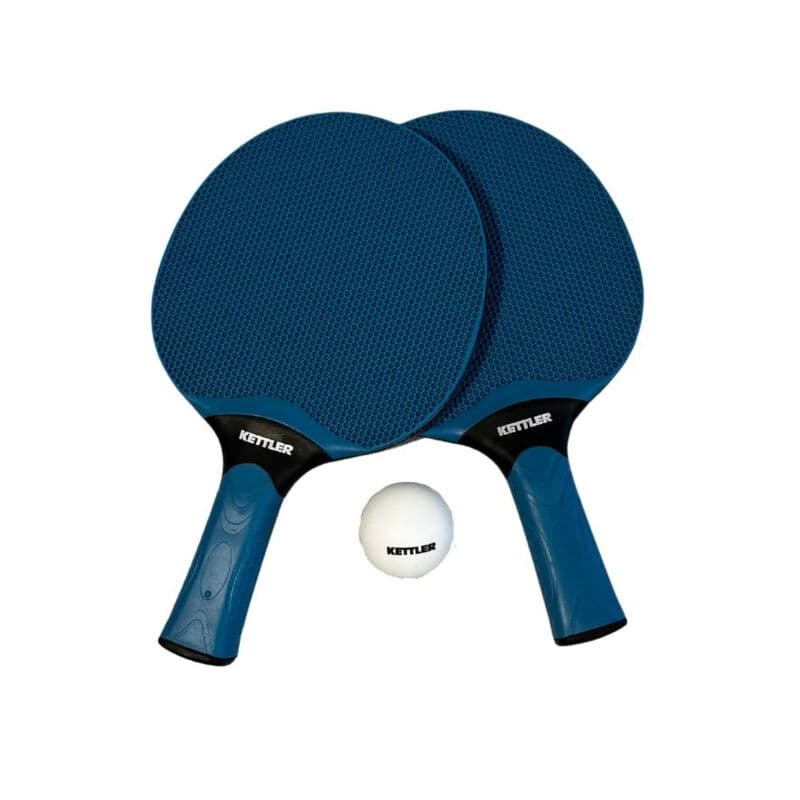 Kettler Tafeltennisbat Set Match – 2 Batjes + 6 Ballen - Outdoor