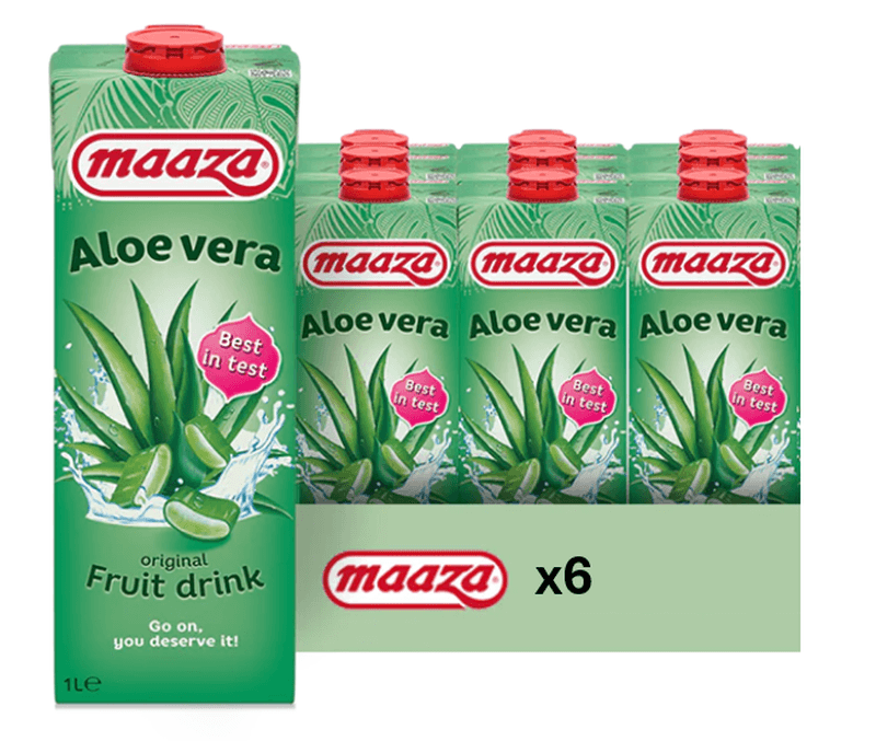 MAAZA Aloë vera-drank 6 x 1 liter