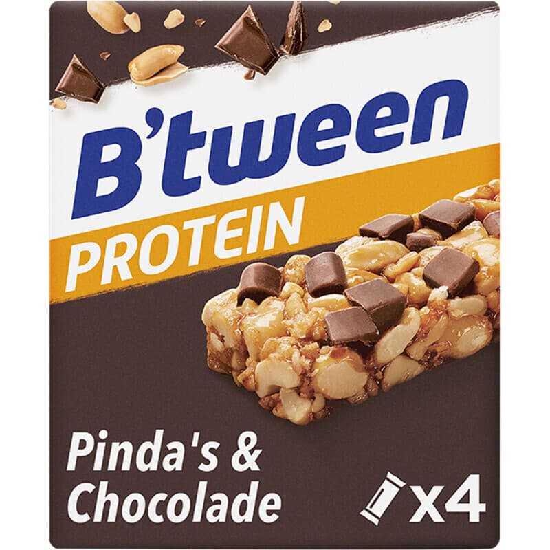 Hero Protein Pinda's En Chocolade - 4 pcs