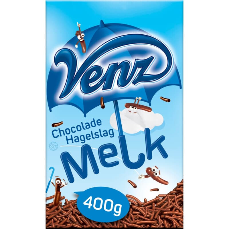 Venz Melk Chocolade Sprinkles - 400 g