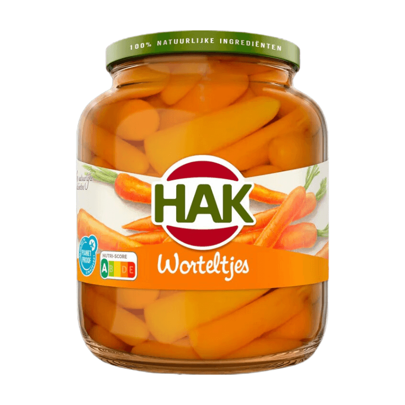 Hak 3/4 Wortelen Extra Fijn - 680 g