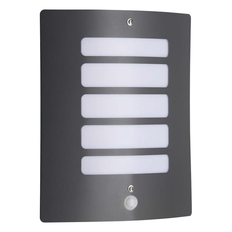 Brilliant Buitenwandlamp Met Bewegingssensor Tuinlamp Antraciet
