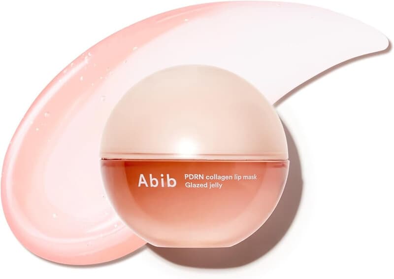 Abib - PDRN collagen lip mask Glazed jelly-Dryness, Overnight Night Care, and Anti-Aging & Wrinkle -11G