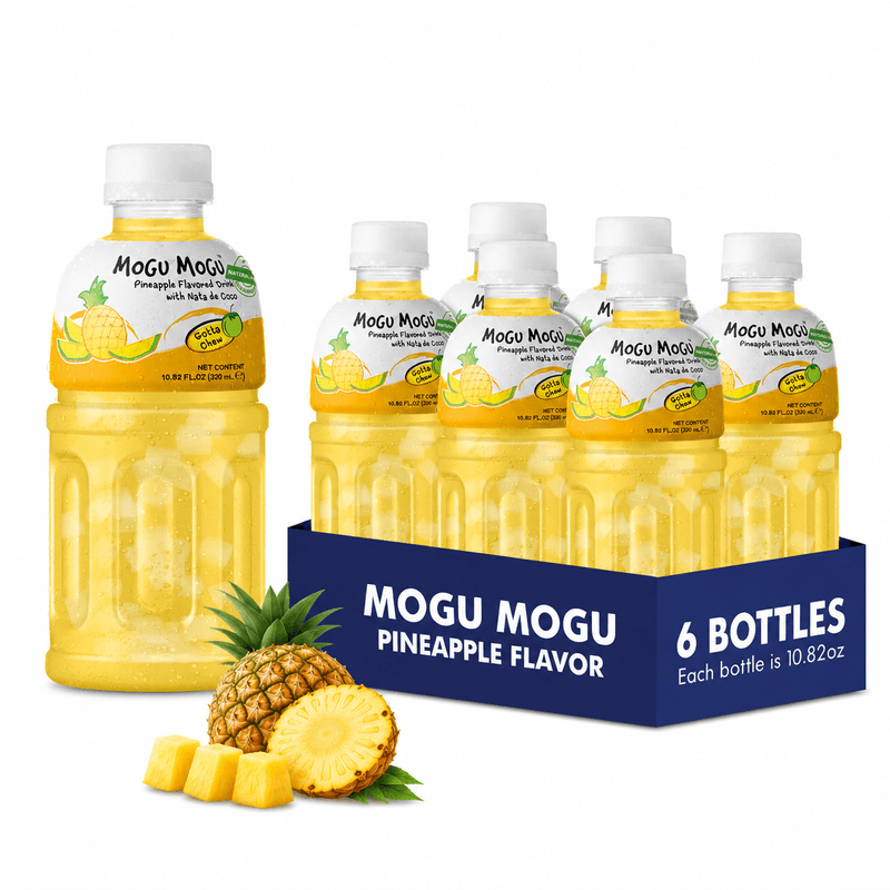 Mogu Mogu Drank Ananas 320 ml ×6 flessen