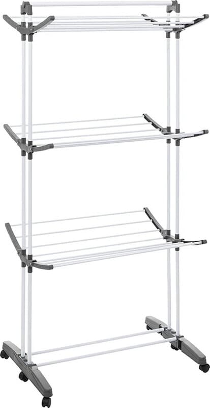 5five Sinai Kledingdroger - 24 m, Metaal, 125 x 62 x 172 cm