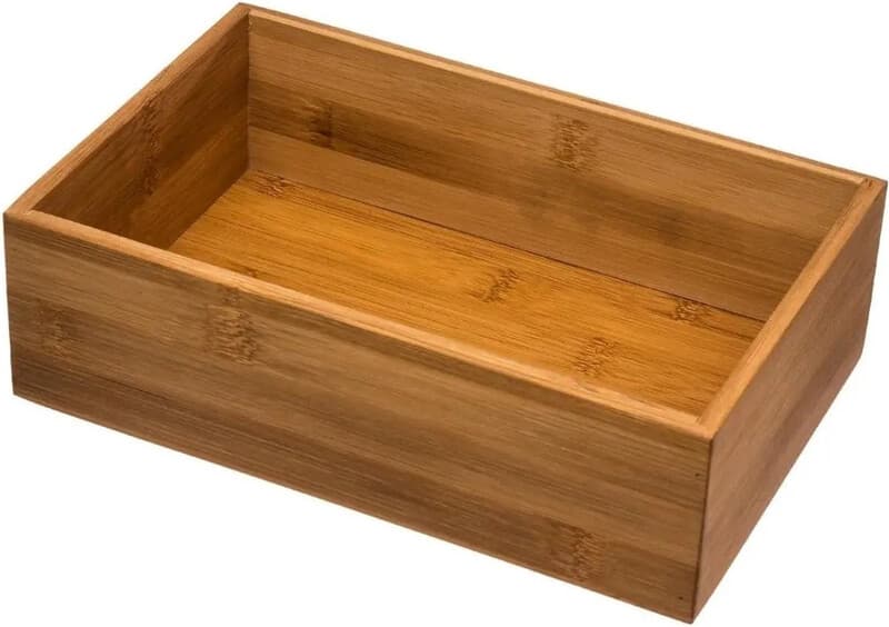 5five Bamboe Opberg Organizer - Bruin, 15 x 23 x 7 cm