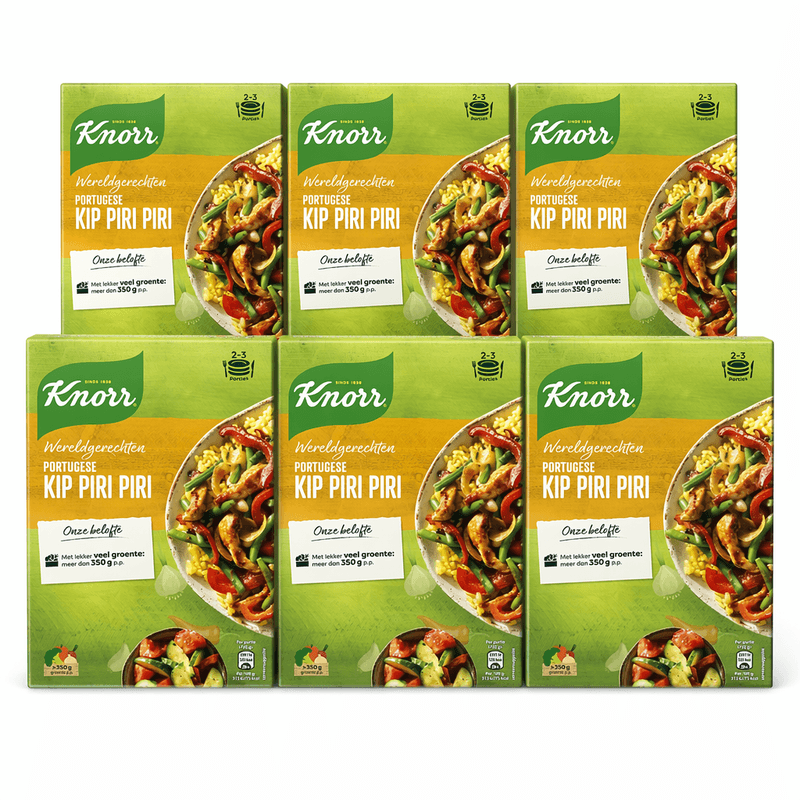 knorr Portugese Kip Piri Piri - 6 x 205 g