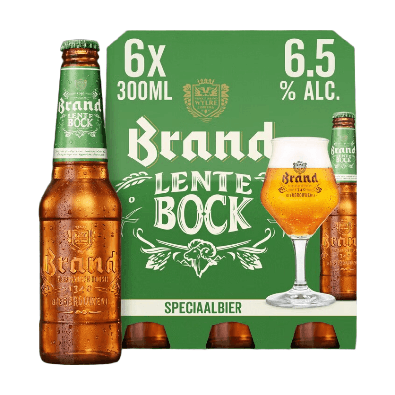 Brand Spring Bock Bier - 6 x 300 ml