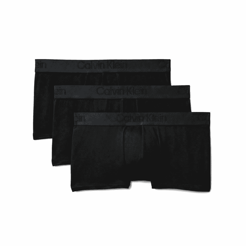 Calvin Klein low rise trunk UB1 3-pack - zwart - heren, maat M
