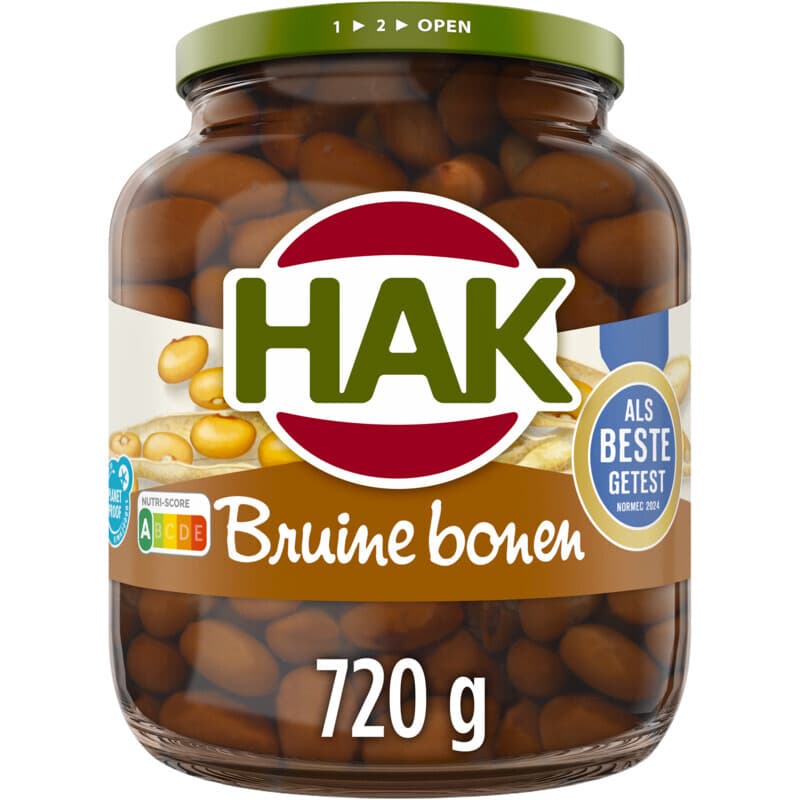 Hak Bruine Bonen - 720 g