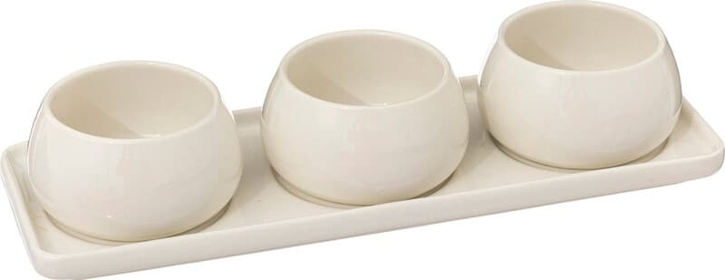 Secret de Gourmet Snackset - 4 stuks, Wit