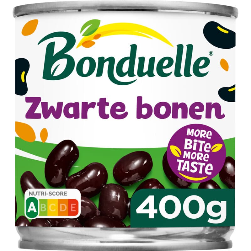 Bonduelle 1/2 Zwarte Bonen - 400 g