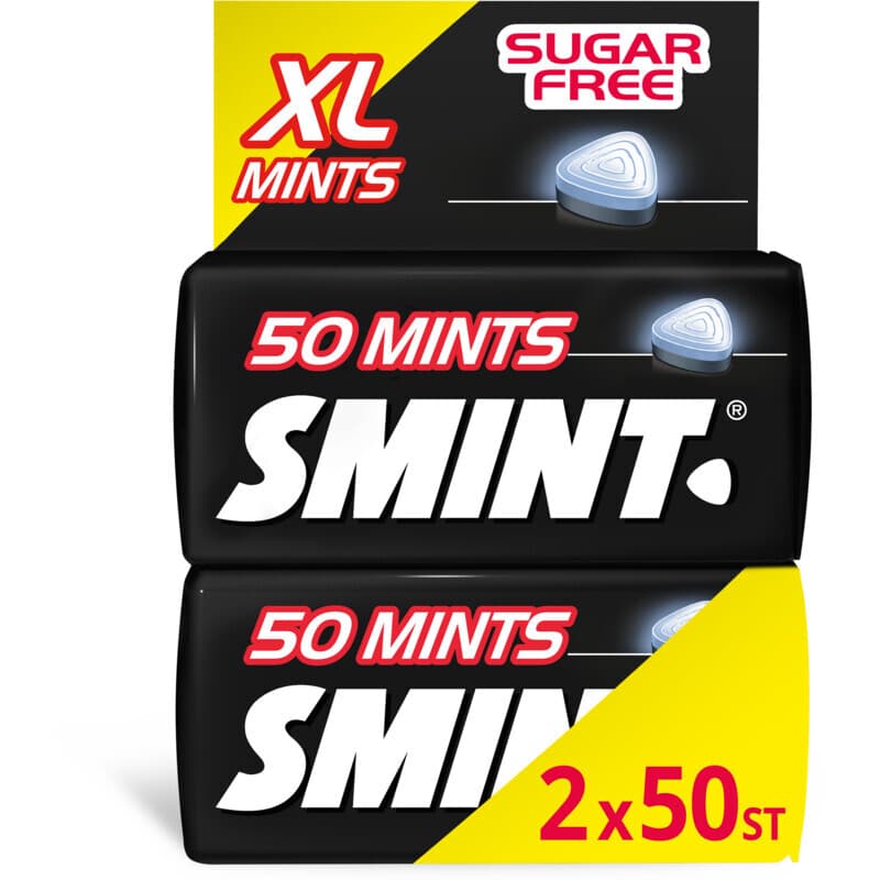 Smint Blackmint Mints - 70 g