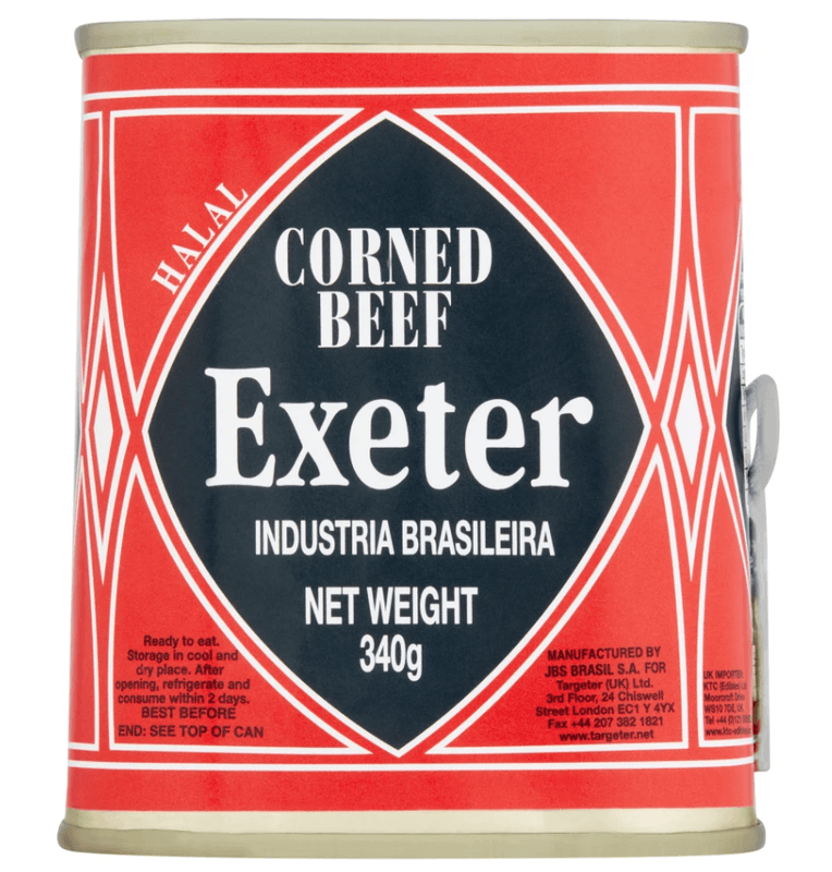 Exeter halal corned beef 340 g