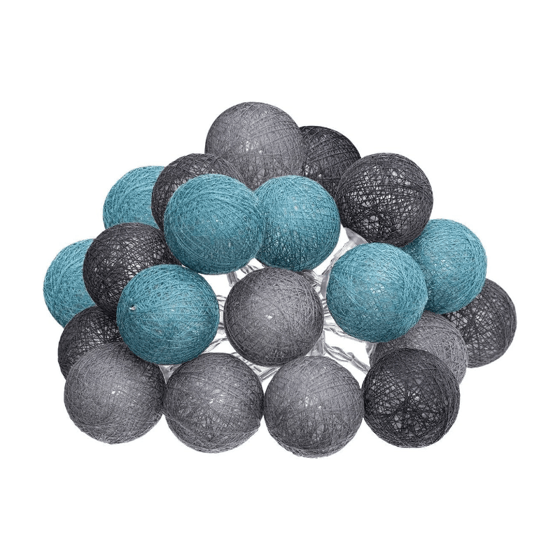 Atmosphera LED Slinger - 20 Ballen, 6 cm, Multikleur