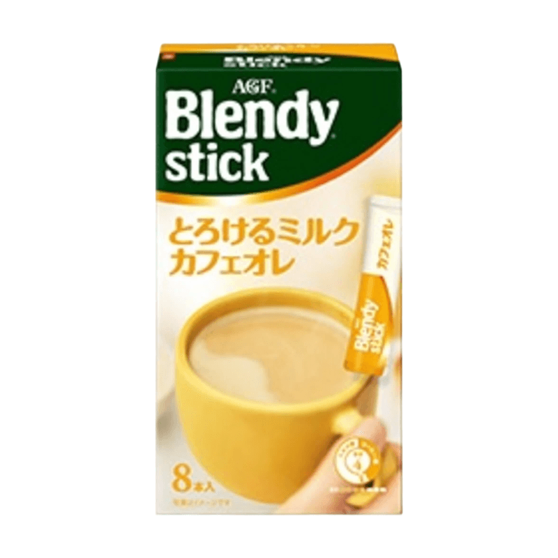 AGF Blendy Stick Smeltende Melk Café au Lait 8 stuks